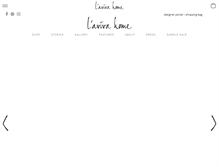 Tablet Screenshot of lavivahome.com